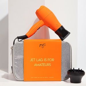 Brand New mini Blowdryer dual voltage, attachments, travel size, mini travel bag